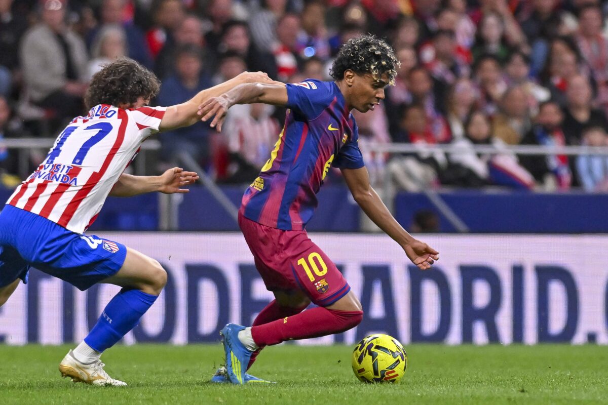 Λαμίν Γιαμάλ κόντρα στην Ατλέτικο Μαδρίτης