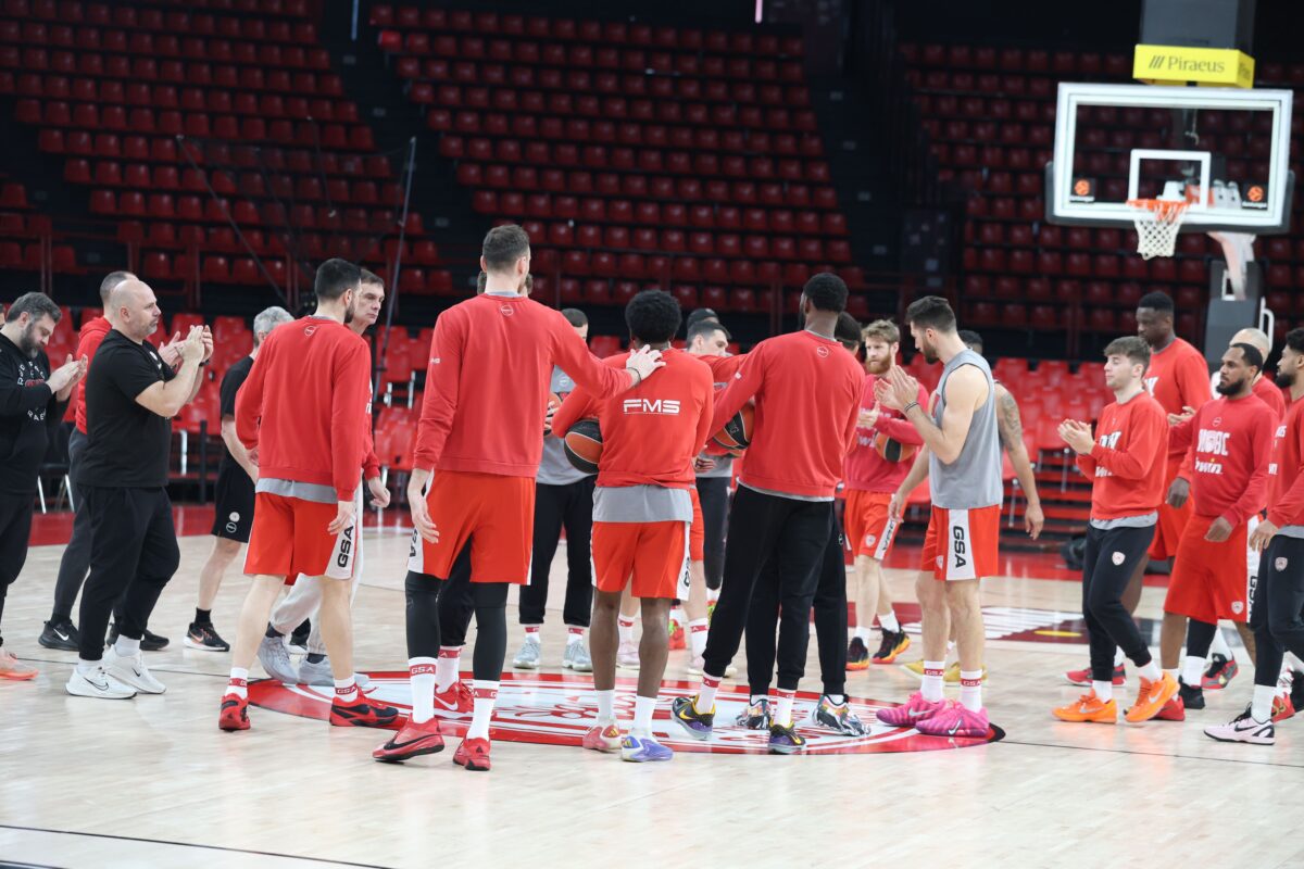 Προπόνηση Ολυμπιακού