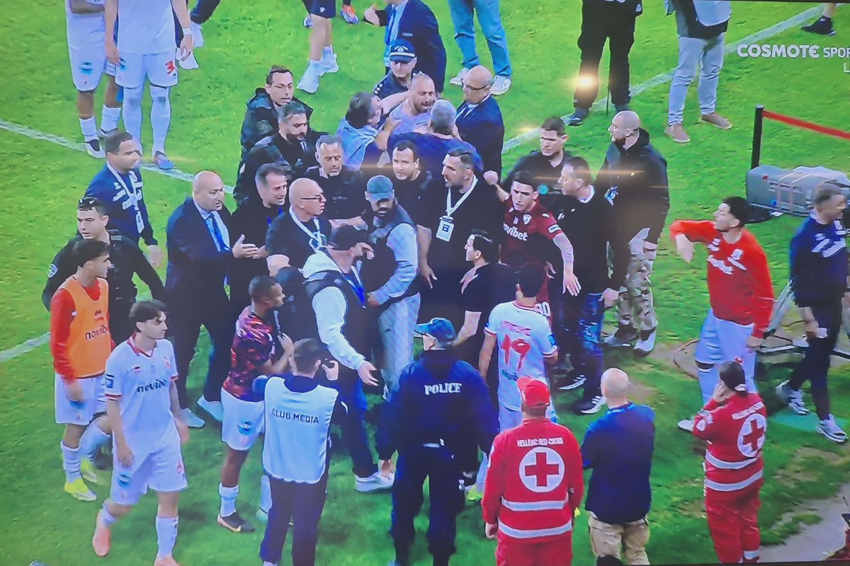 Παραλίγο σύρραξη μετά το ΑΕΛ Novibet – Πανσερραϊκός