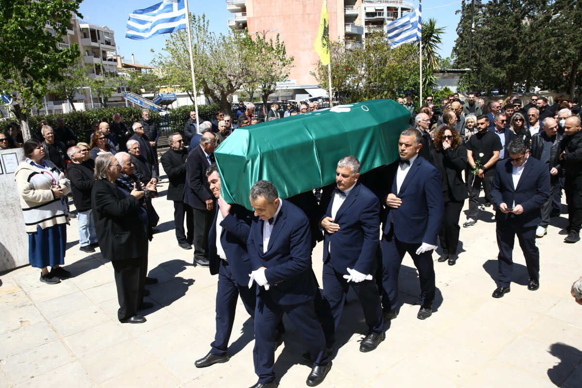 Με τη σημαία του Παναθηναϊκού το «αντίο» στον Γιώργο Γονιό (pics)