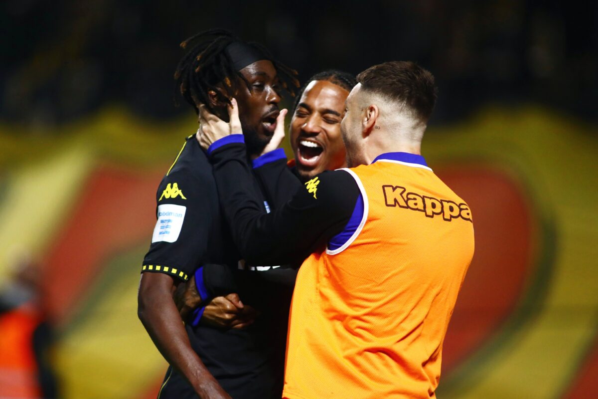 Η αντίδραση του Μορόν στο γκολ του Καντεβέρε