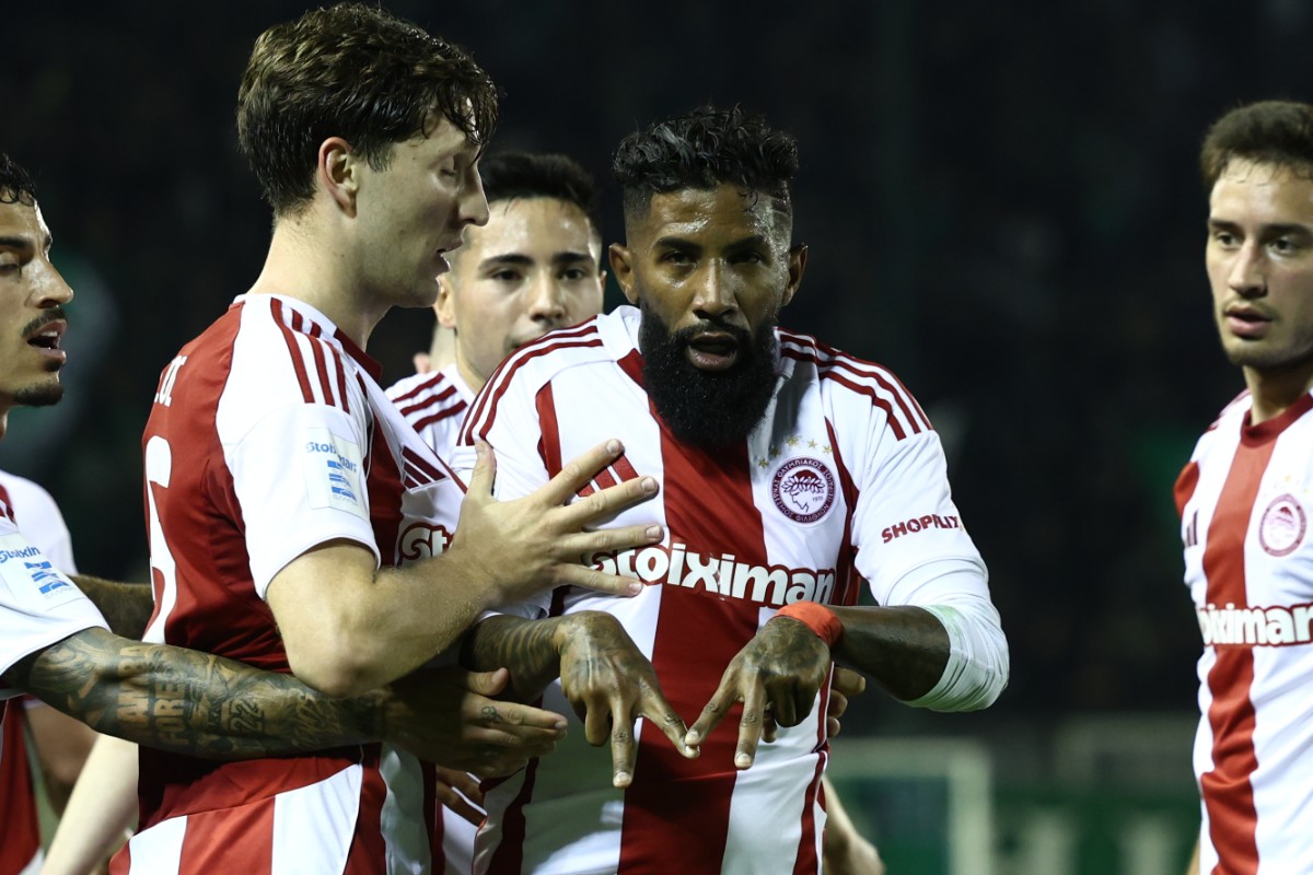 Ωραία ατομική προσπάθεια του Ροντινέι για το 2-0 του Ολυμπιακού