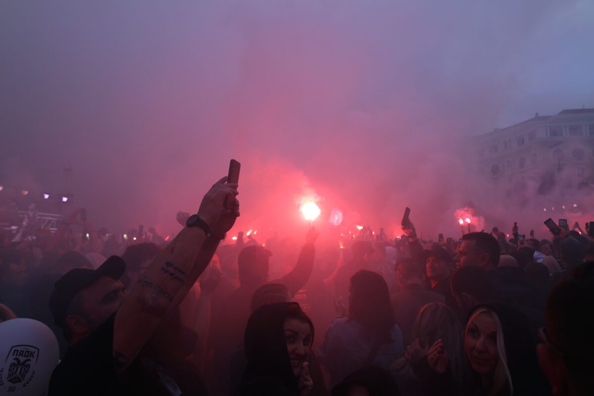 Live Streaming: Το Drone Show για τα 100 χρόνια ΠΑΟΚ