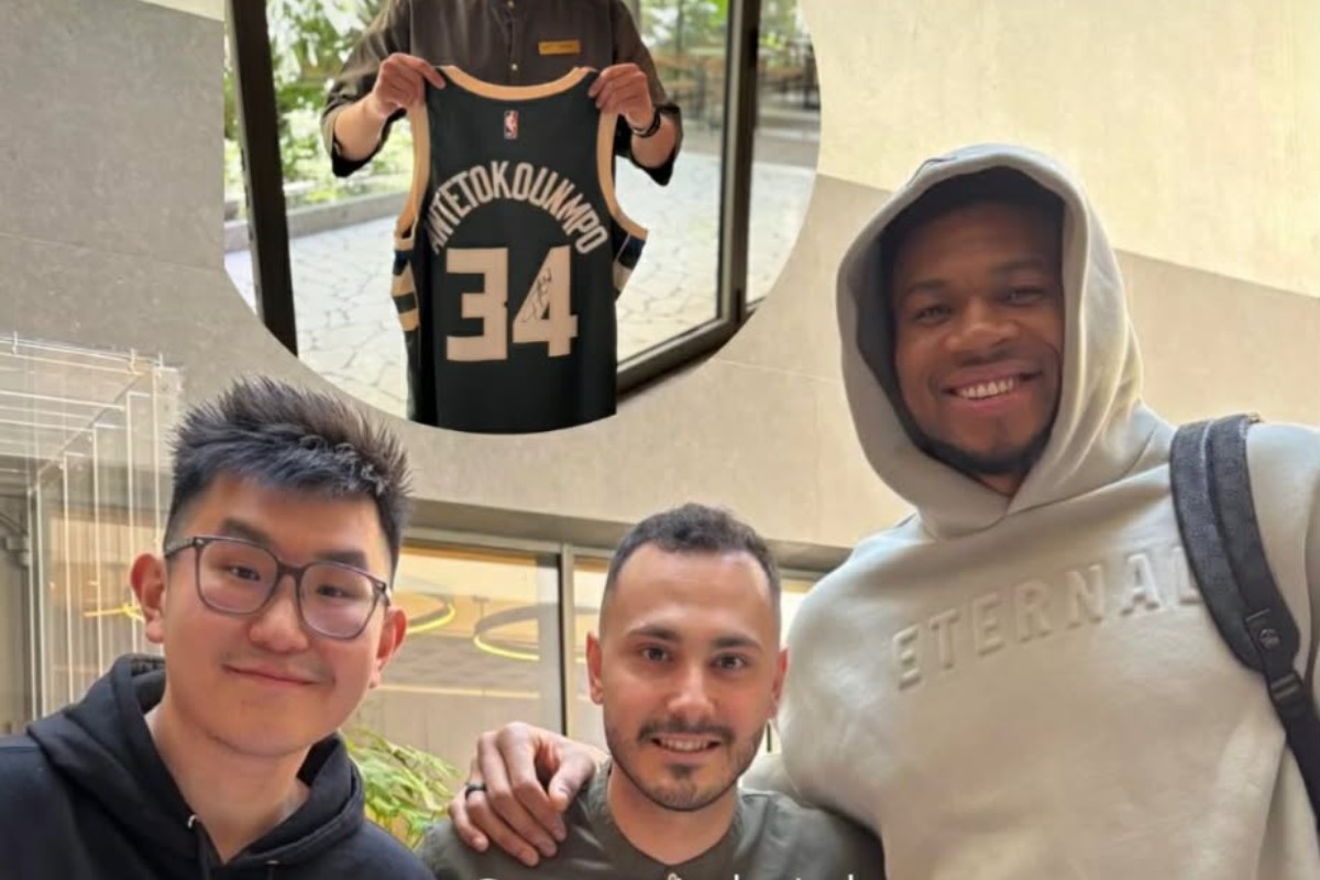 Η συνάντηση της Βερόνικα Αντετοκούνμπο και Σιάο – Στη Θεσσαλονίκη και ο Γιάννης (pic)