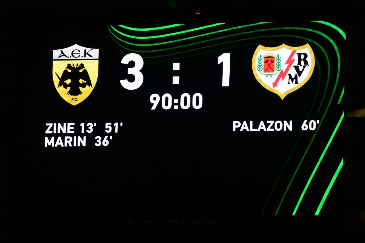 Τα highlights από τη ρεβάνς της ΑΕΚ με τη Ράγιο Βαγιεκάνο (vid)