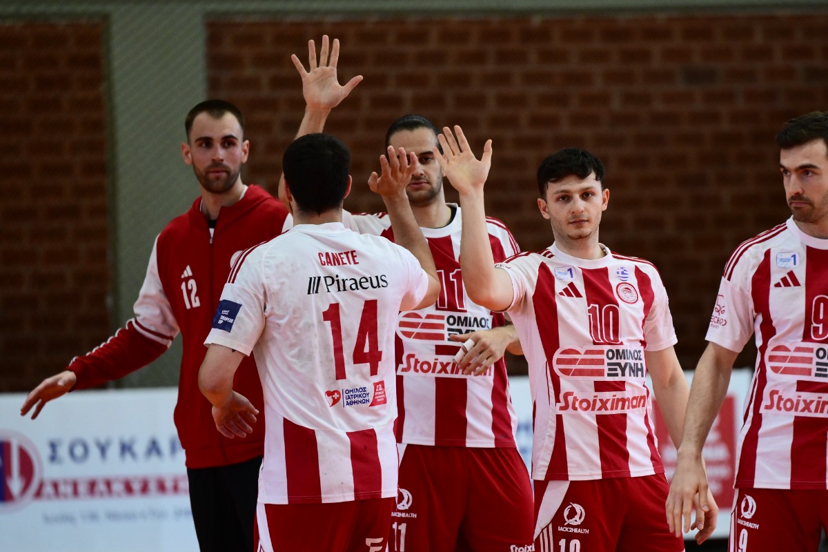 Ο Ολυμπιακός νίκησε τον Ιωνικό Νέας Φιλαδέλφειας και είναι κοντά στους τελικούς της Handball Premier