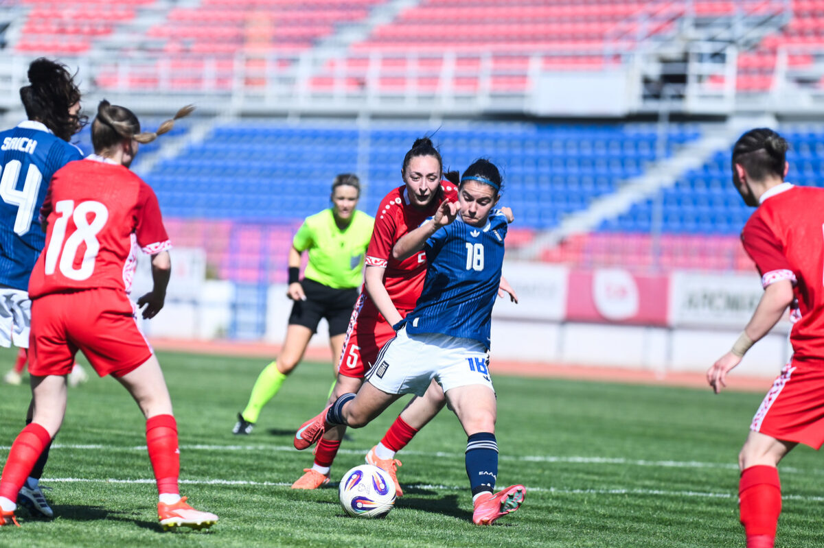 Ισόπαλη με «γεύση» ατυχίας η Εθνική Γυναικών στη Νέα Σμύρνη