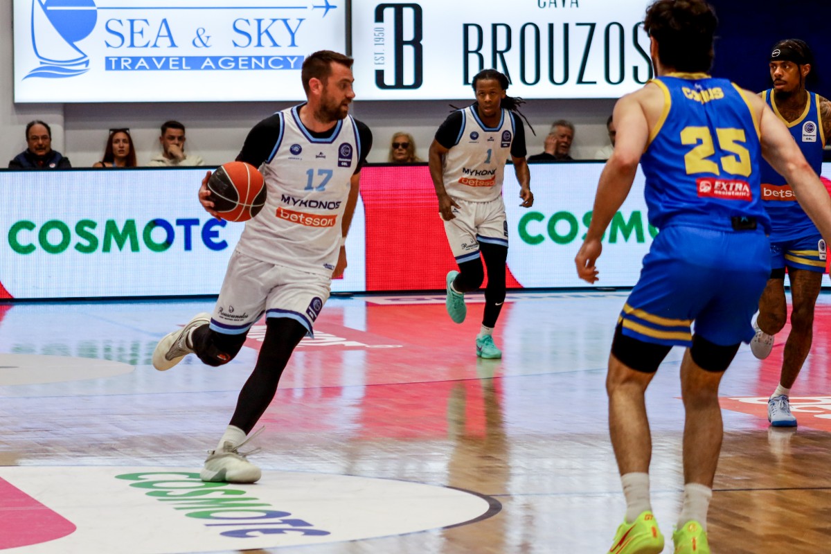 Ρεκόρ του Μάντζαρη στη νίκη της Μυκόνου Betsson