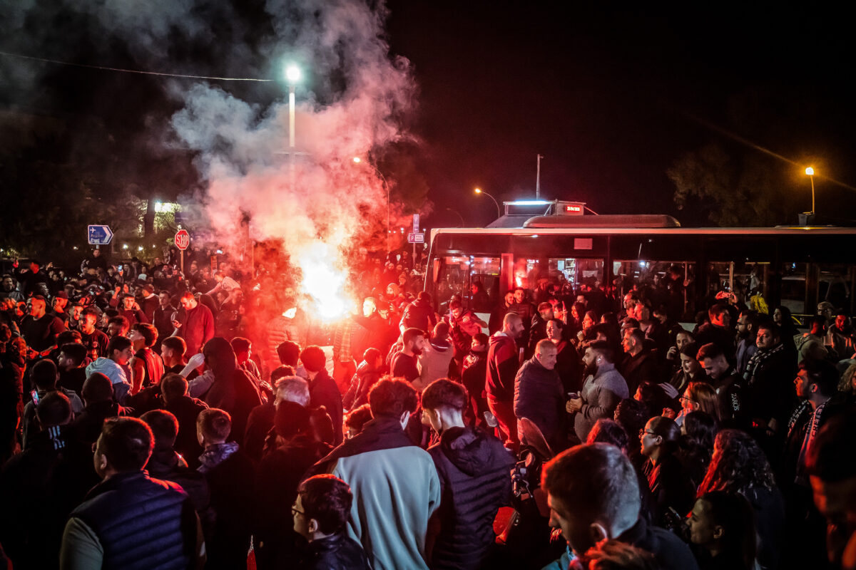 Ατέλειωτο γλέντι στο Ηράκλειο για τον ΟΦΗ μέχρι το πρωί  (pics)