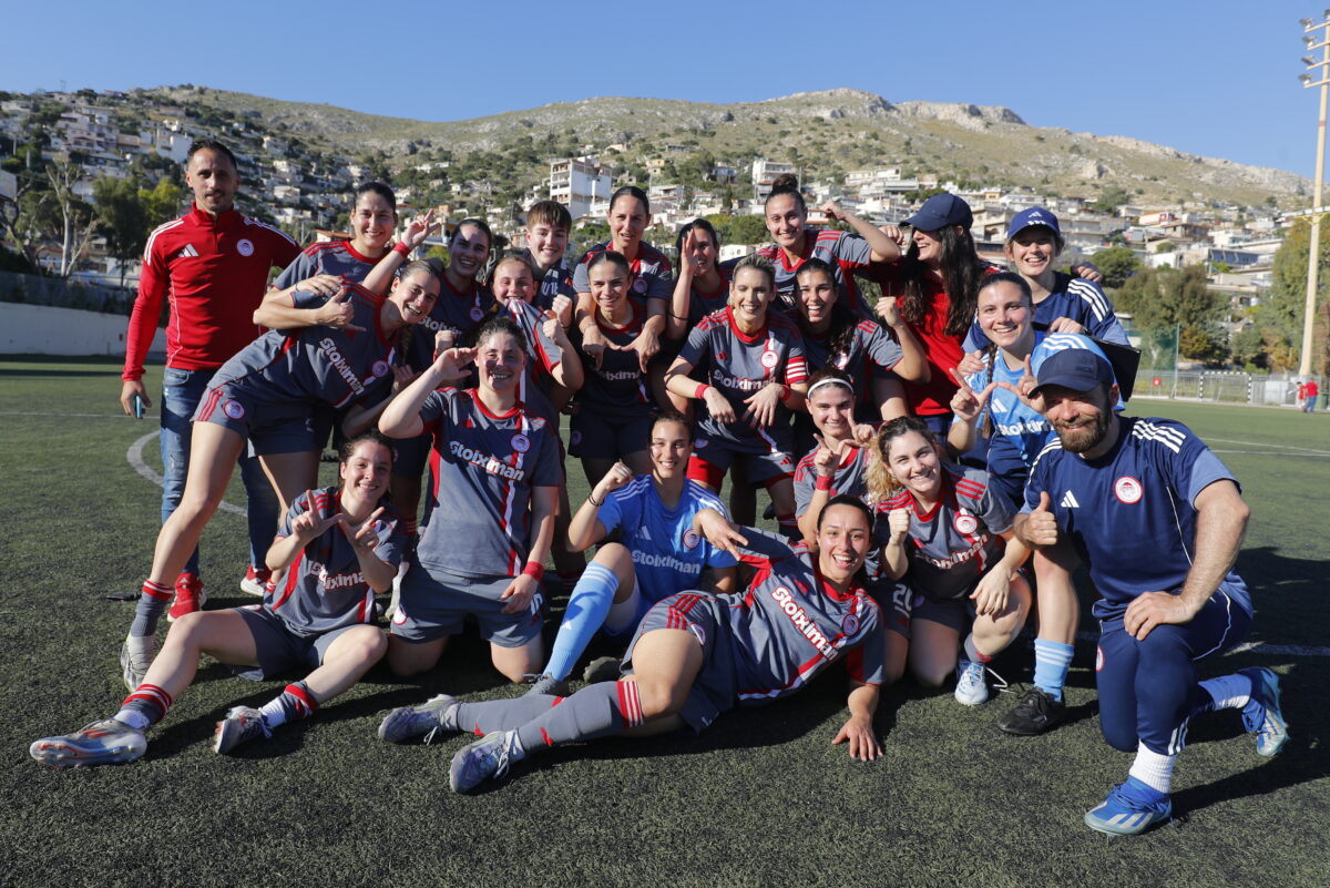 Ιστορική άνοδος με απόλυτο ρεκόρ για την ομάδα ποδοσφαίρου Γυναικών του Ολυμπιακού