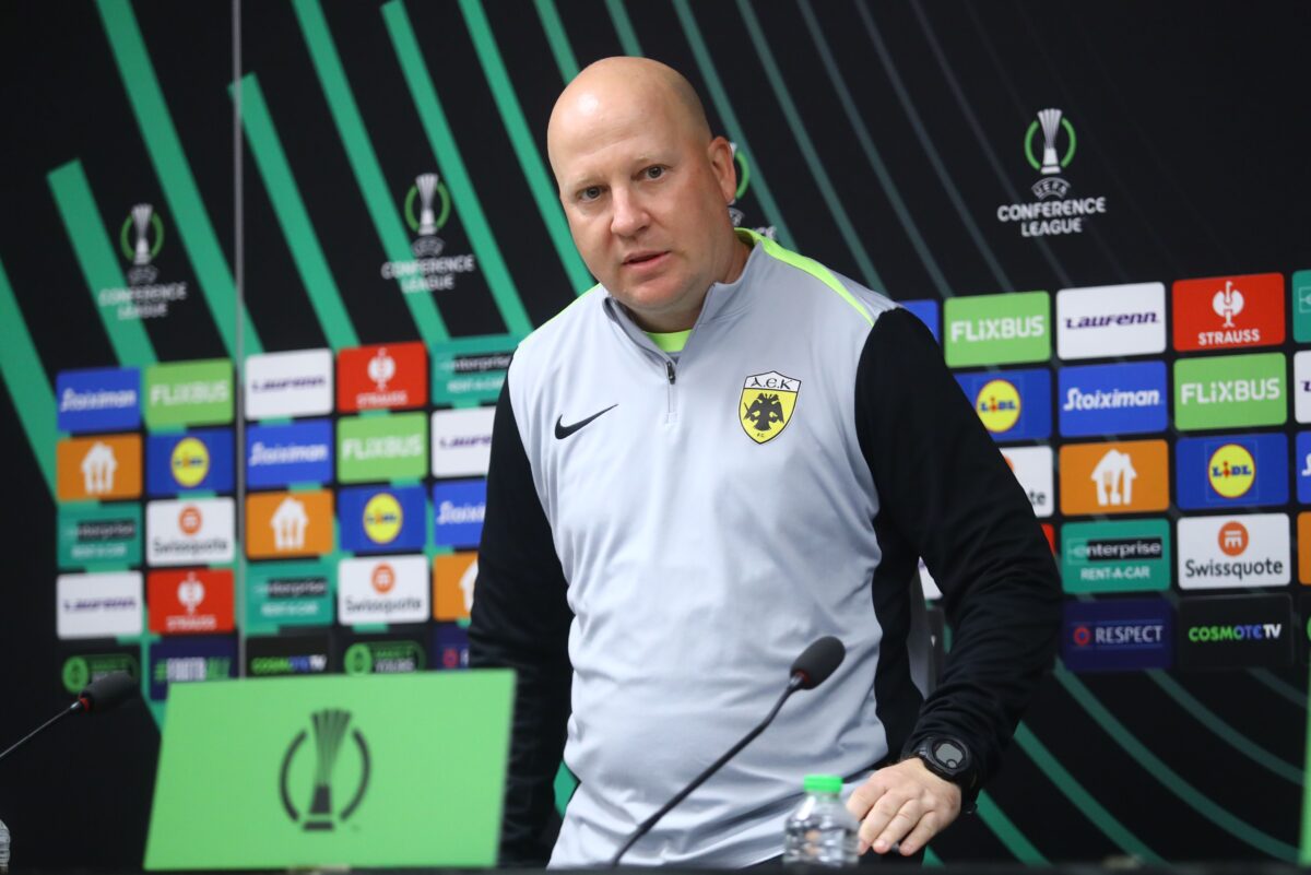 Η συνέντευξη Τύπου του Νίκολιτς ενόψει της ρεβάνς της ΑΕΚ με τη Ράγιο Βαγιεκάνο
