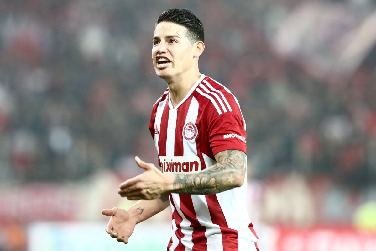 Ο Χάμες Ροντρίγκες με τον Ολυμπιακό