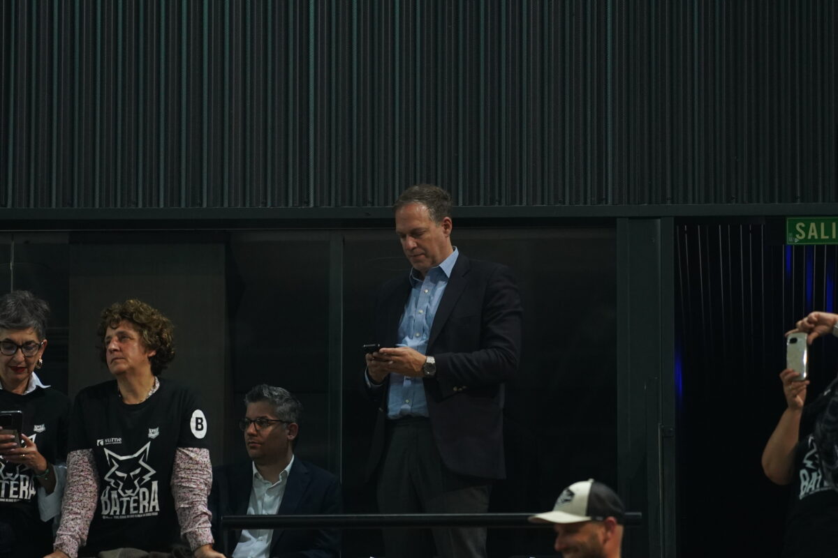 Στην Bilbao Arena ο Μελής: Παρών στον τελικό του ΠΑΟΚ ο πρόεδρος της Stoiximan GBL