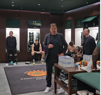 Η ομιλία του Εργκίν Αταμάν στα αποδυτήρια και το σύνθημα ενόψει Μονακό (vid)