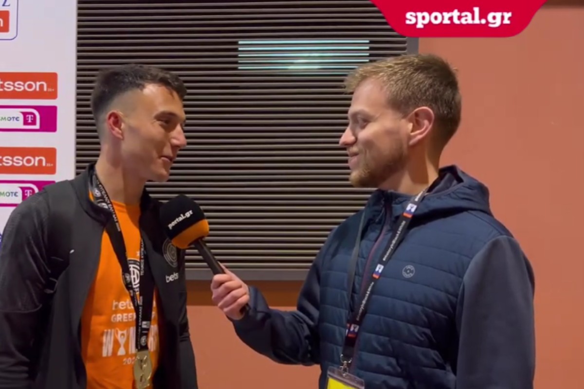 Θεοδοσουλάκης στο Sportal: «Καταφέραμε να μείνουμε ήρεμοι – Δεν σκεφτόμαστε ακόμη την Ευρώπη»