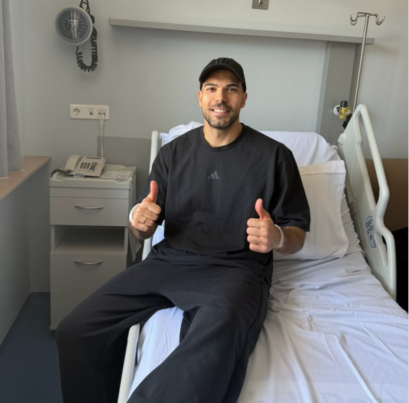 Το πρώτο μήνυμα του Σλούκα μετά το χειρουργείο