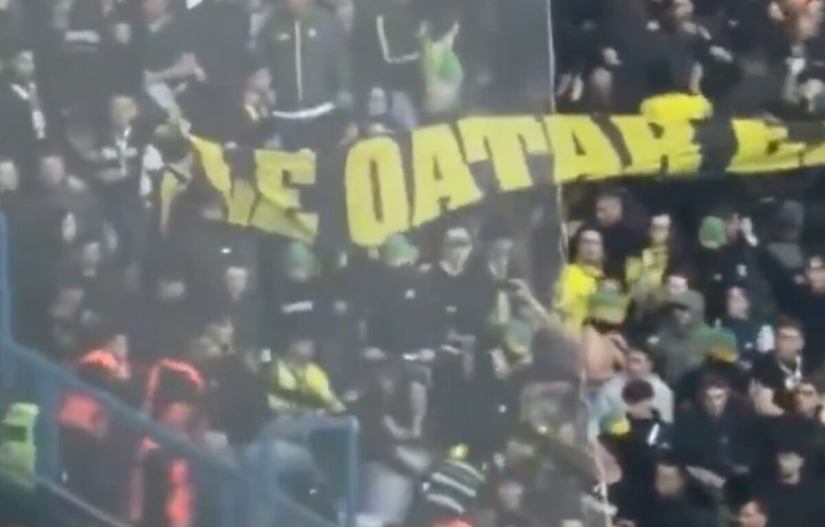 Ligue 1: Οι οπαδοί της Ναντ έδωσαν «μάχη» με την ασφάλεια του γηπέδου για ένα… πανό (vid)