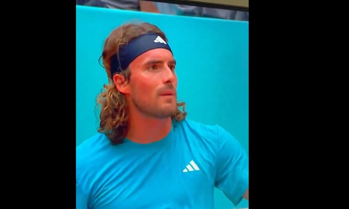 «Άντε γ@@@σου»: Η νέα έκρηξη του Τσιτσιπά στη Μαδρίτη (vid)