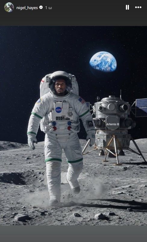 Επική απάντηση Χέιζ-Ντέιβις με story στο φεγγάρι μετά την πρόκριση του Παναθηναϊκού (pic)