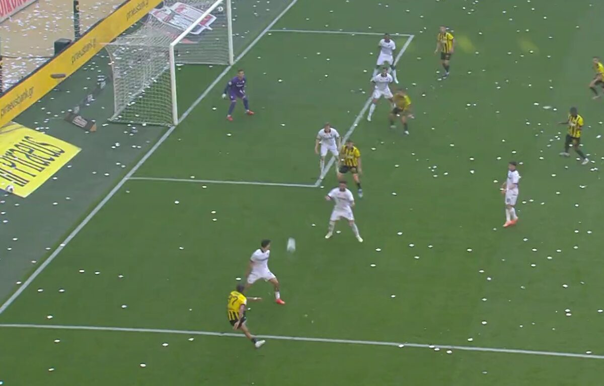 Αυτογκόλ Κεντζιόρα και 1-0 για την ΑΕΚ κόντρα στον ΠΑΟΚ (vid)