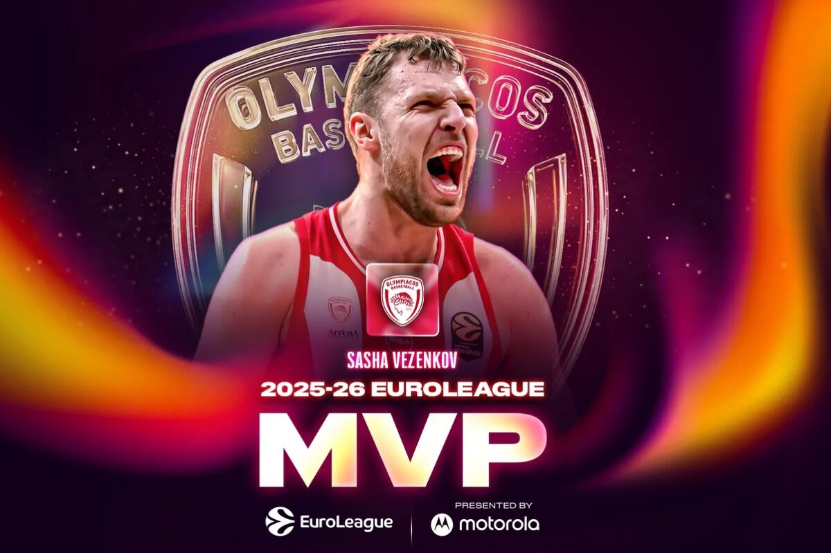 Σάσα Βεζένκοφ MVP