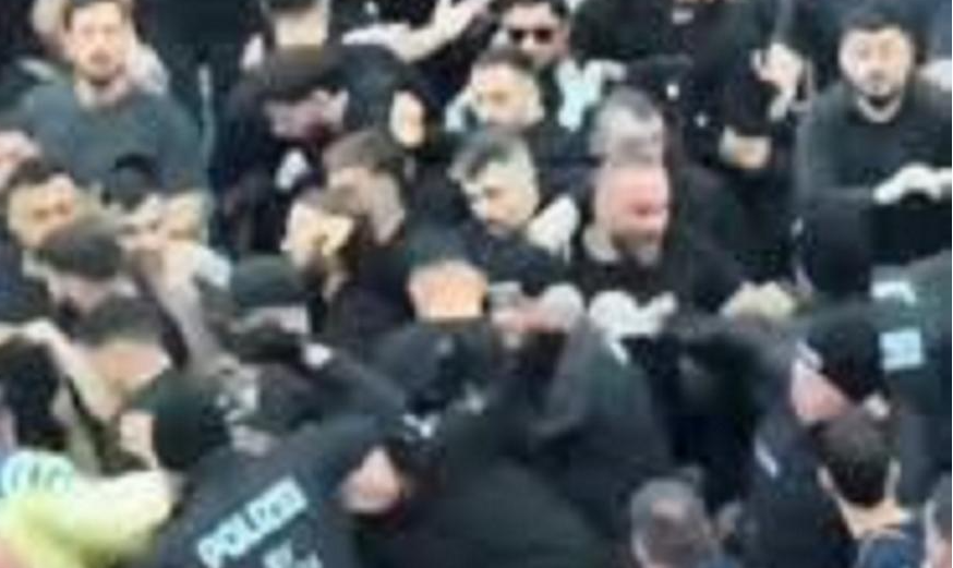 Τρομερό ξύλο στο Μόναχο με οπαδούς της Φενέρμπαχτσε (vid)