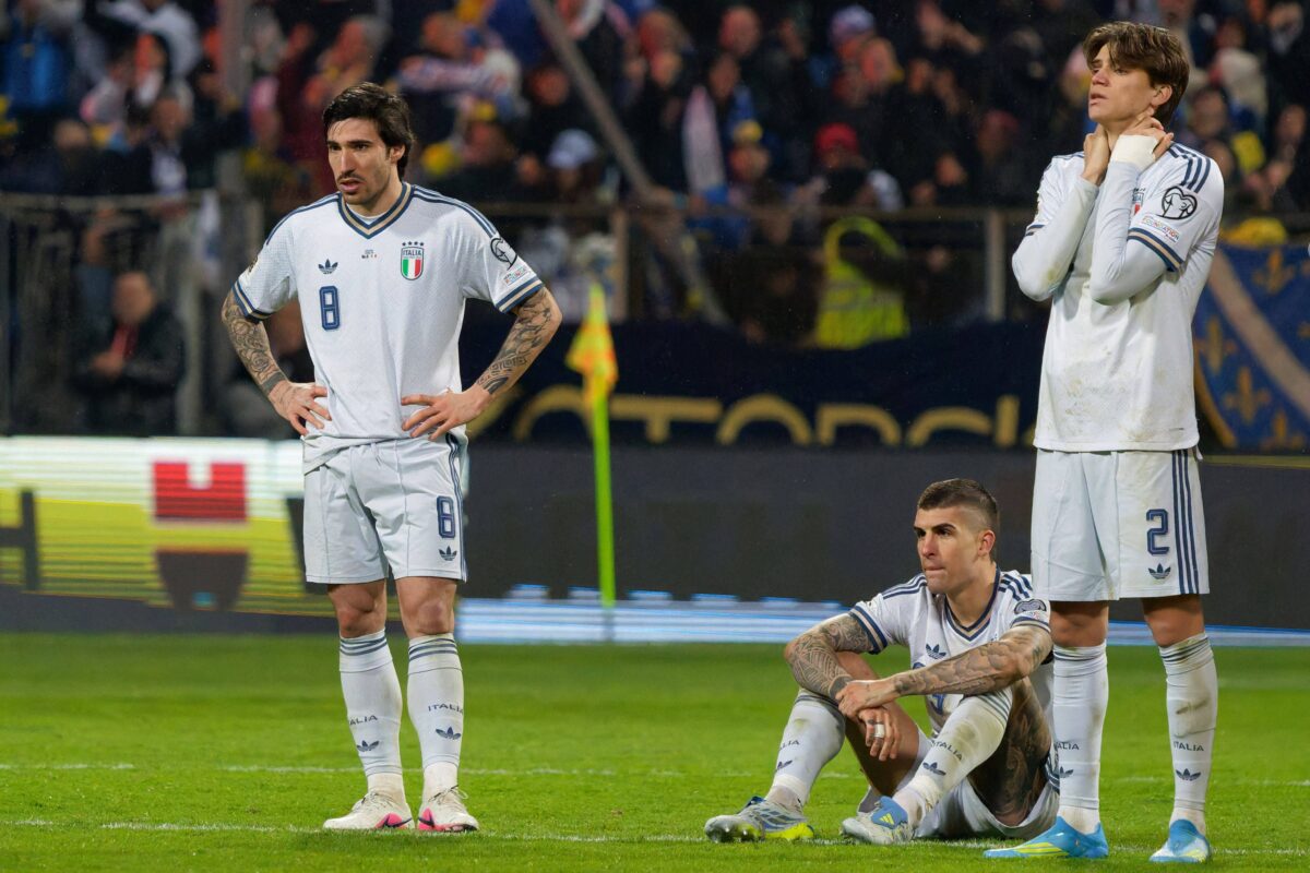 Οι παίκτες της Ιταλίας