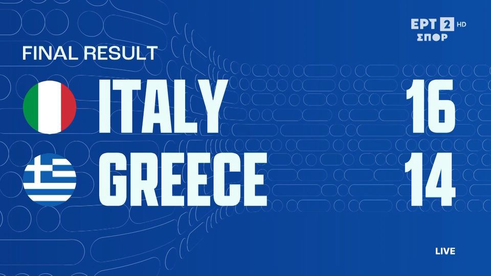 Τα highlights από την ήττα της Εθνικής από την Ιταλία