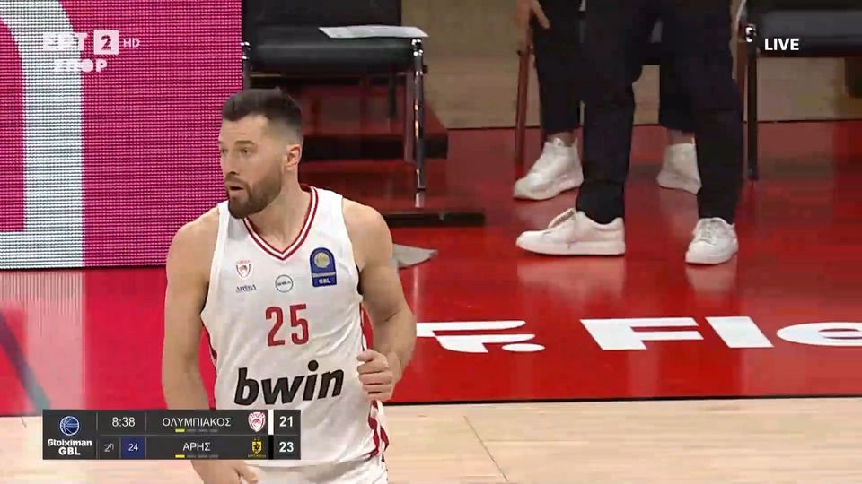 Το 10-0 σερί του Ολυμπιακού κόντρα στον Άρη Betsson