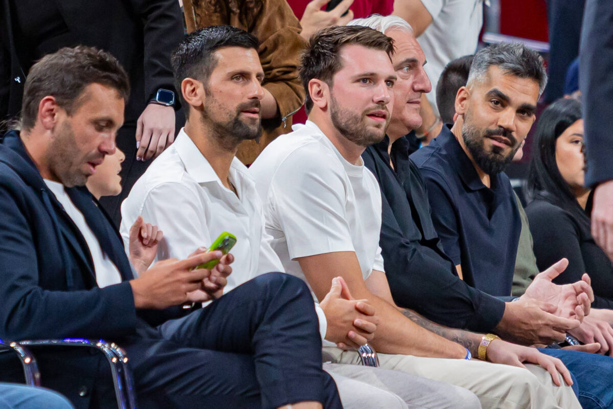 Λούκα Ντόντσιτς και Νόβακ Τζόκοβιτς βρέθηκαν στο Ρεάλ Μαδρίτης – Ερυθρός Αστέρας (pic/vid)