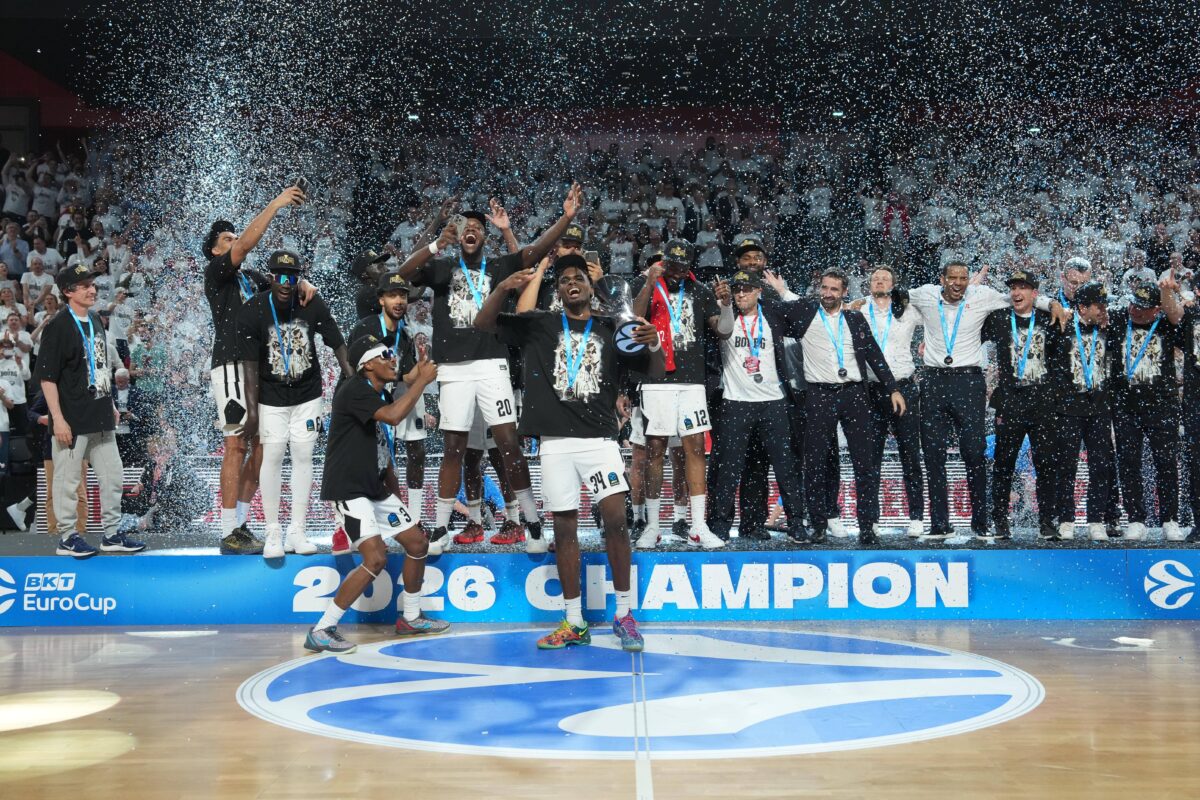 Αμφίβολη η συμμετοχή της Μπουργκ στην Euroleague παρά την κατάκτηση του Eurocup