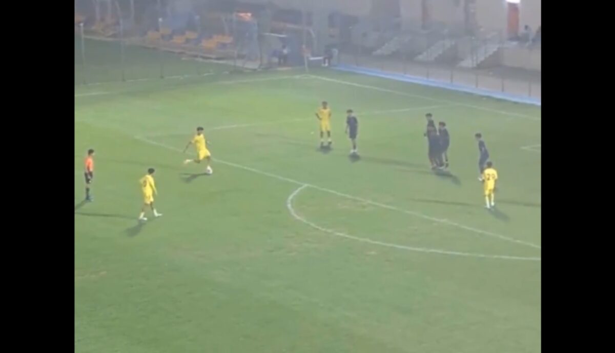 Ο Κριστιάνο Τζούνιορ πέτυχε χατ-τρικ με απίθανη εκτέλεση φάουλ όπως ο… πατέρας του (vid)