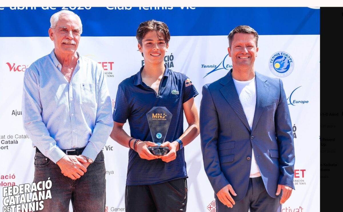 Ραφαήλ Παγώνης: Πρωταθλητής στη Βαρκελώνη ο 15χρονος