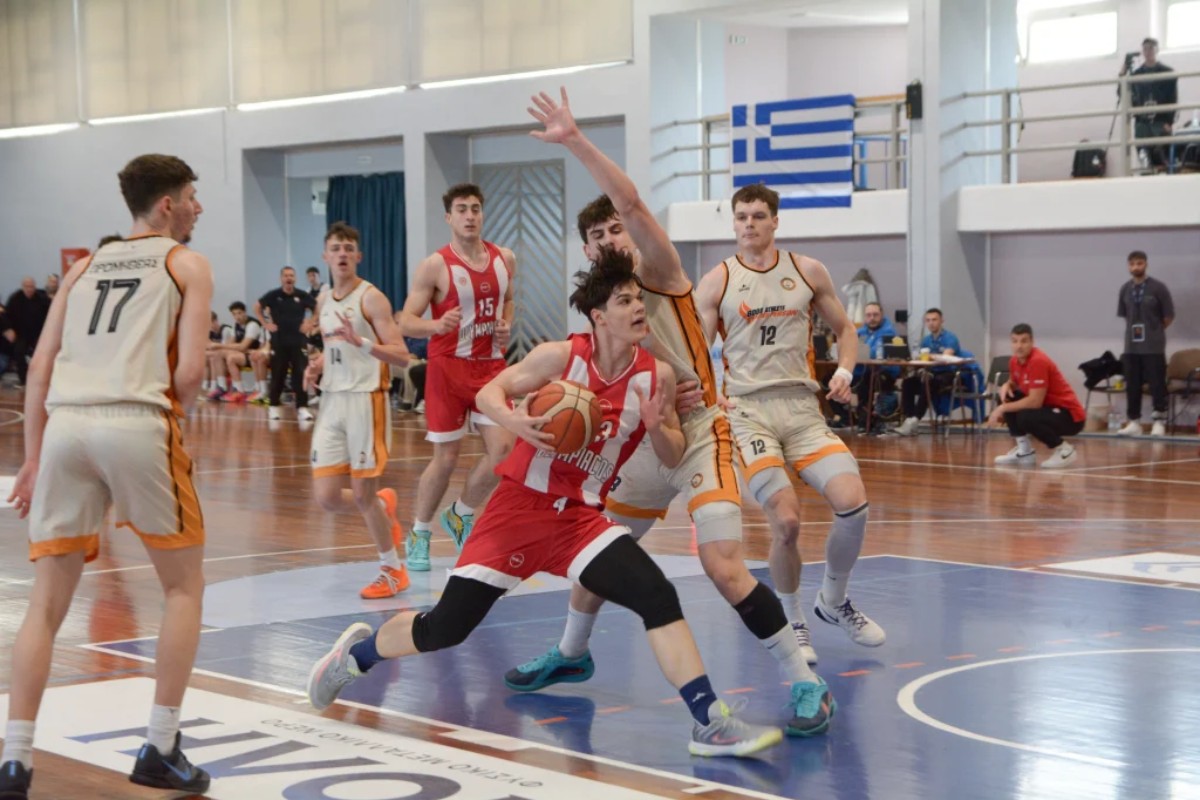 Πρωταθλητής Ελλάδας στους Εφήβους ο Ολυμπιακός – Κέρδισε τον Προμηθέα στον τελικό