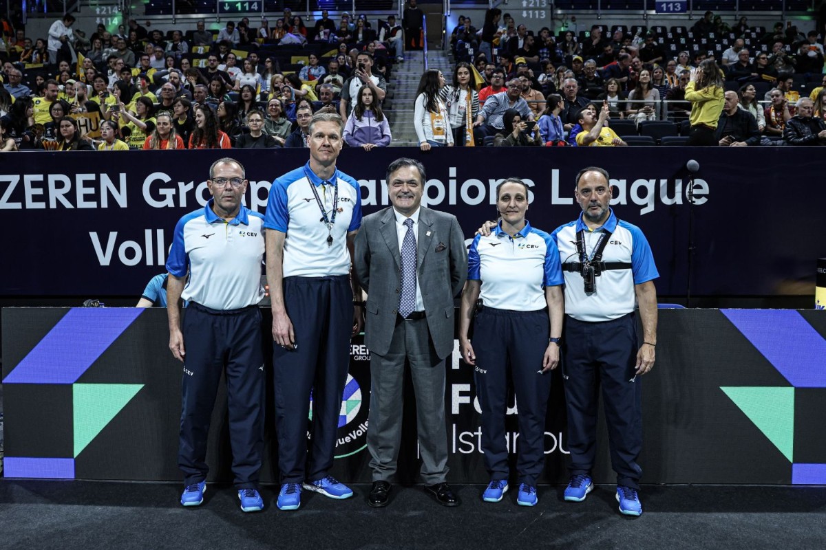 Έλληνας διαιτητής θα είναι στον τελικό του CEV Champions League γυναικών