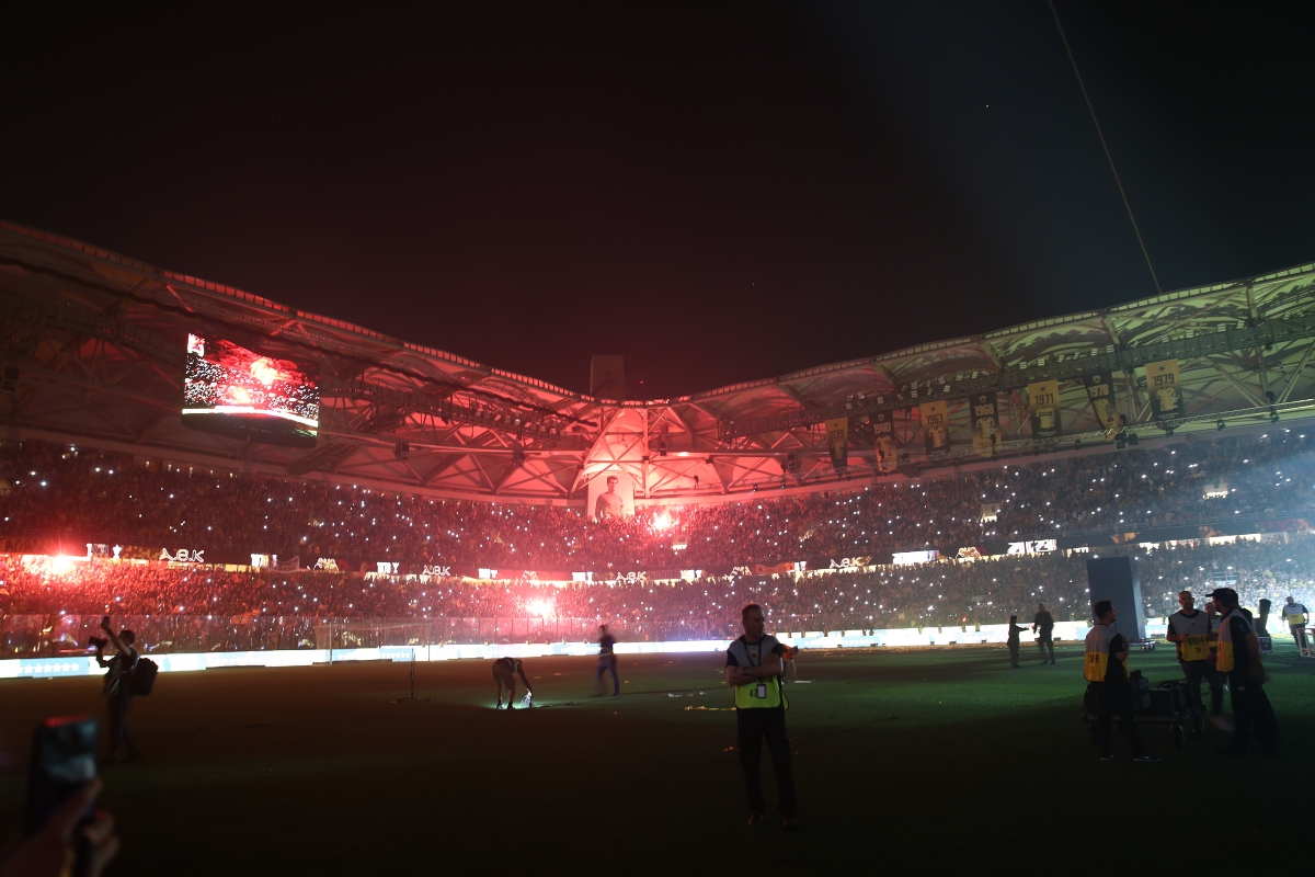 Live Streaming: Η φιέστα της ΑΕΚ για την κατάκτηση του πρωταθλήματος