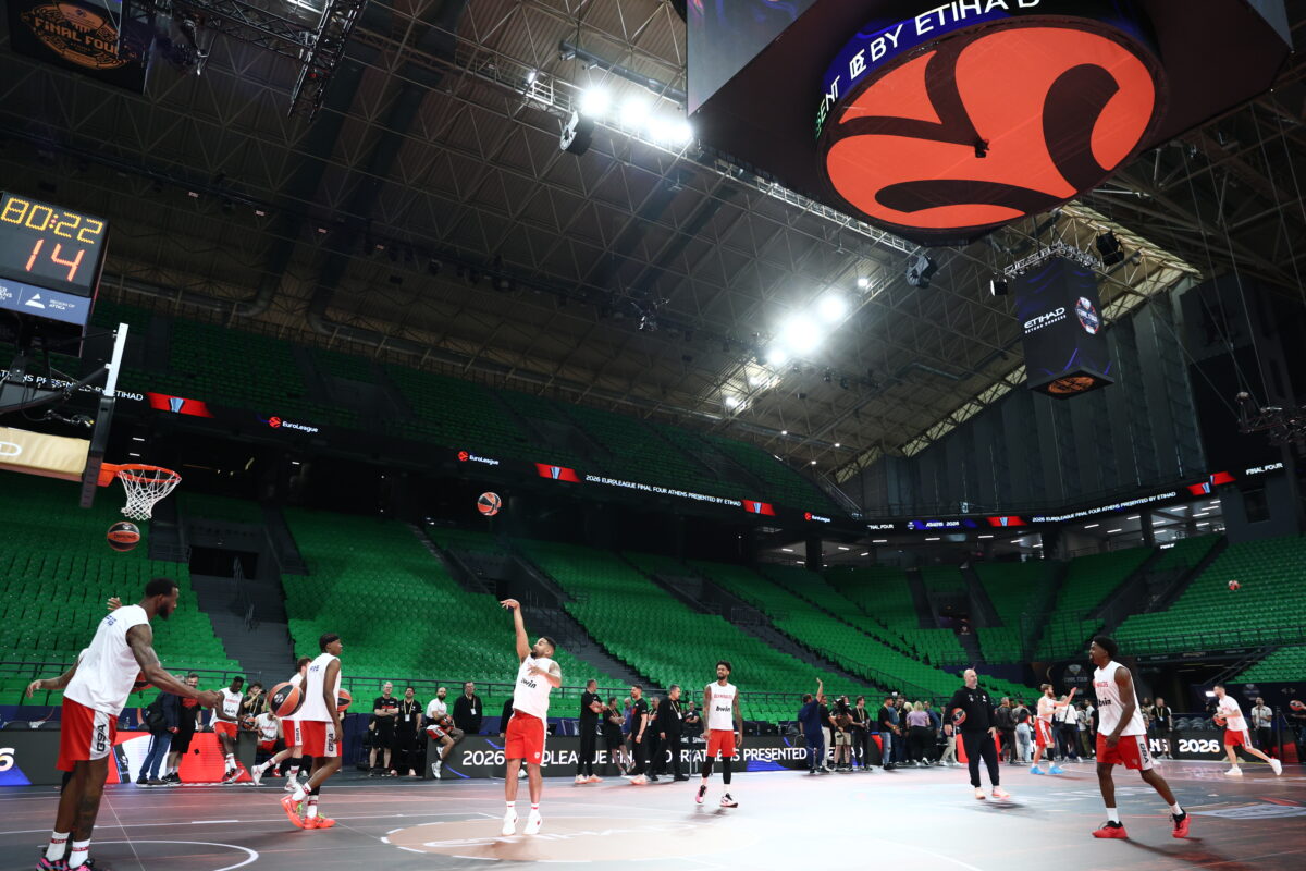 Τα πλάνα του Sportal από την προπόνηση του Ολυμπιακού από το T-Center (vid)