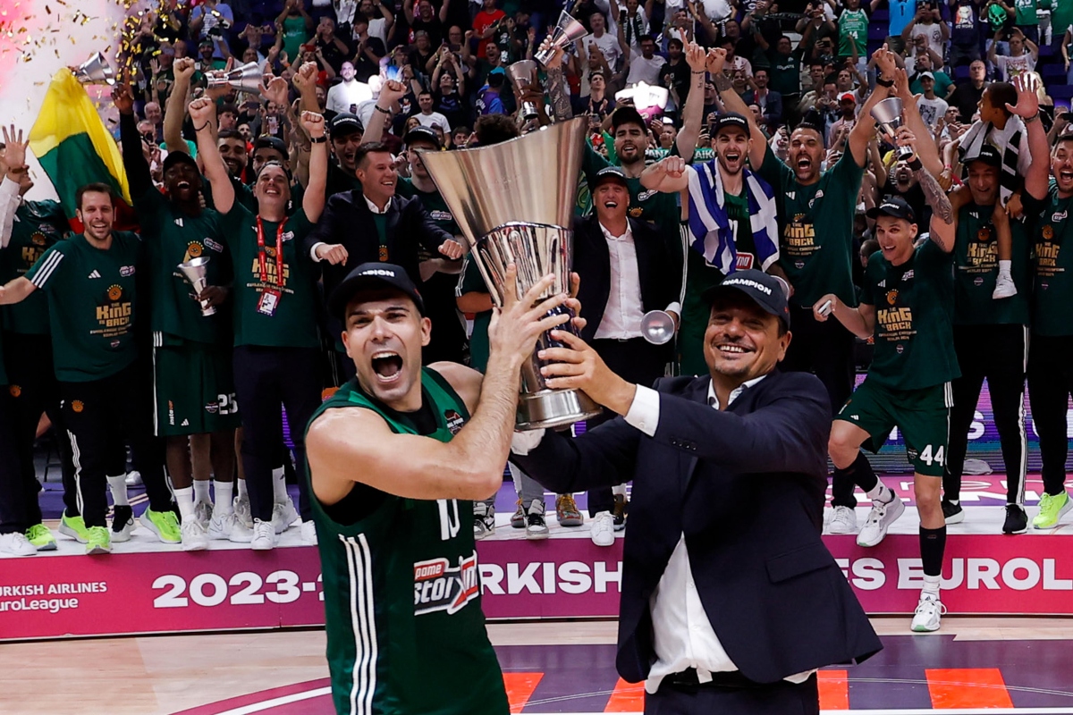 Η επετειακή ανάρτηση του Παναθηναϊκού για το 7ο αστέρι στο Βερολίνο