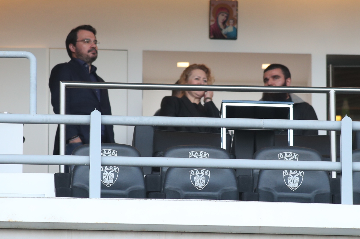Στην Τούμπα οι Γιώργος και Νίκος Σαββίδης (pics)
