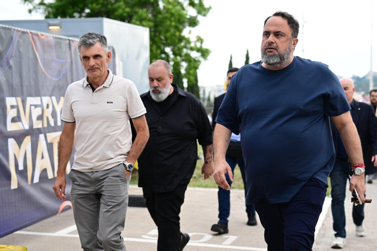 Στο T-Center για τον ημιτελικό του Ολυμπιακού Μαρινάκης, Μεντιλίμπαρ και Καραπαπάς