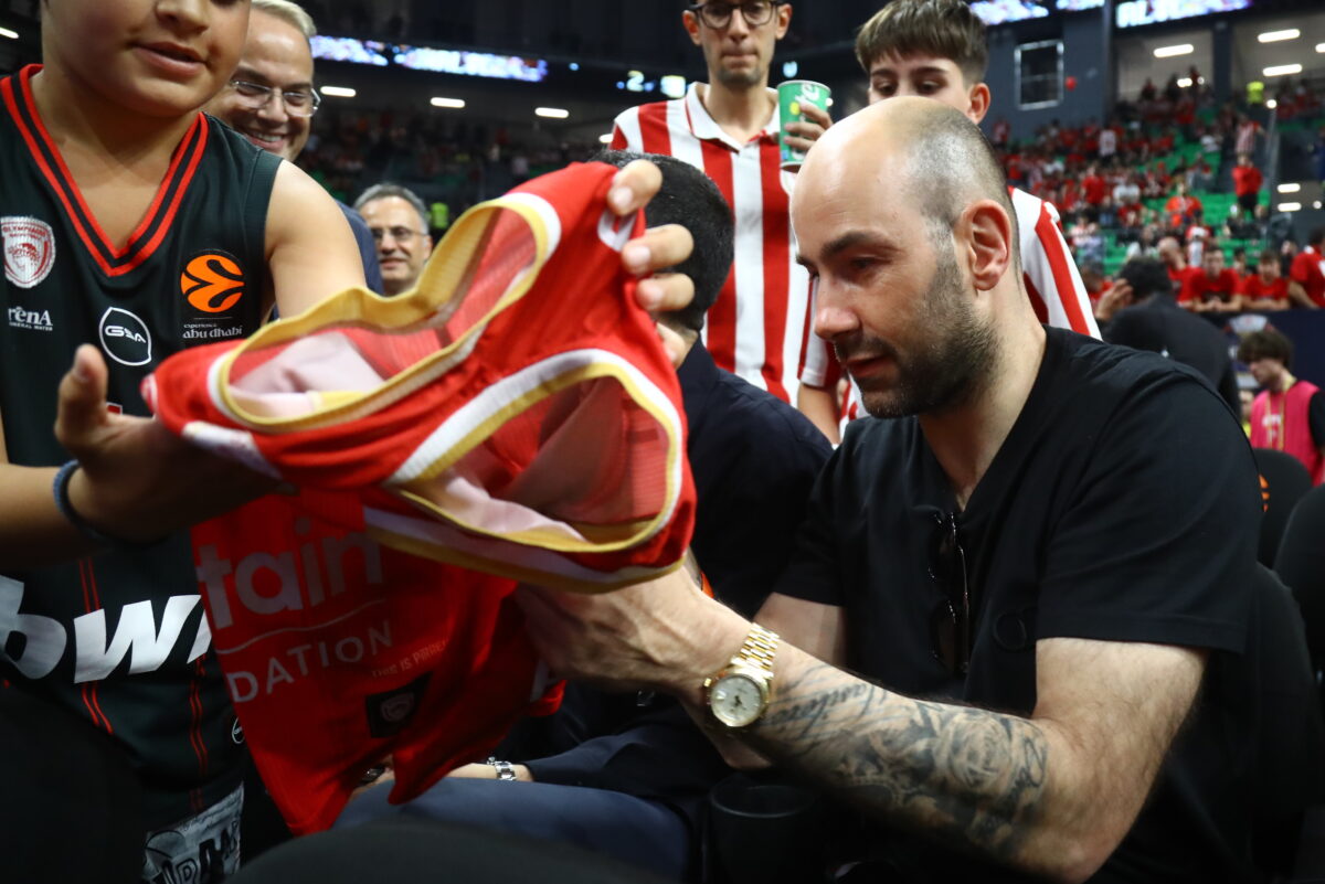 «Παρών» στο T-Center ο Βασίλης Σπανούλης (pic)