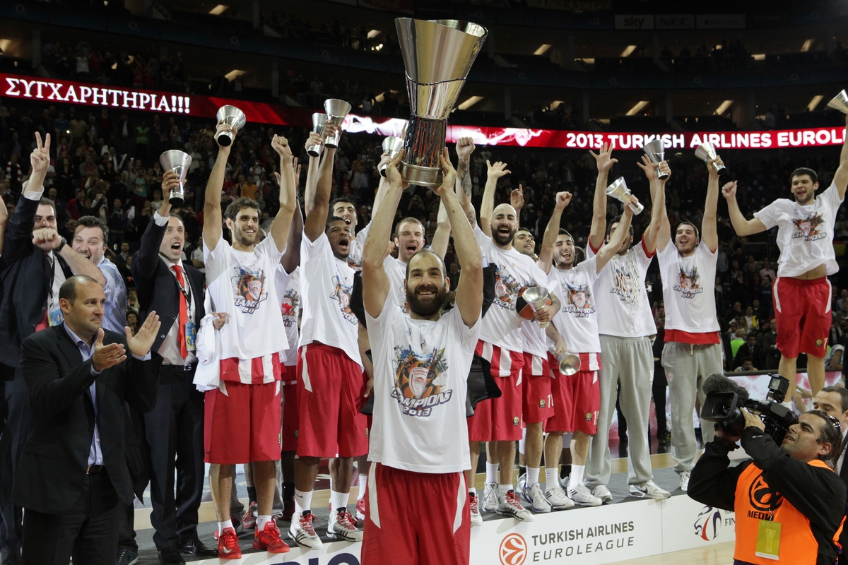 O Oλυμπιακός Πρωταθλητής Ευρώπης στο Final Four του 2013