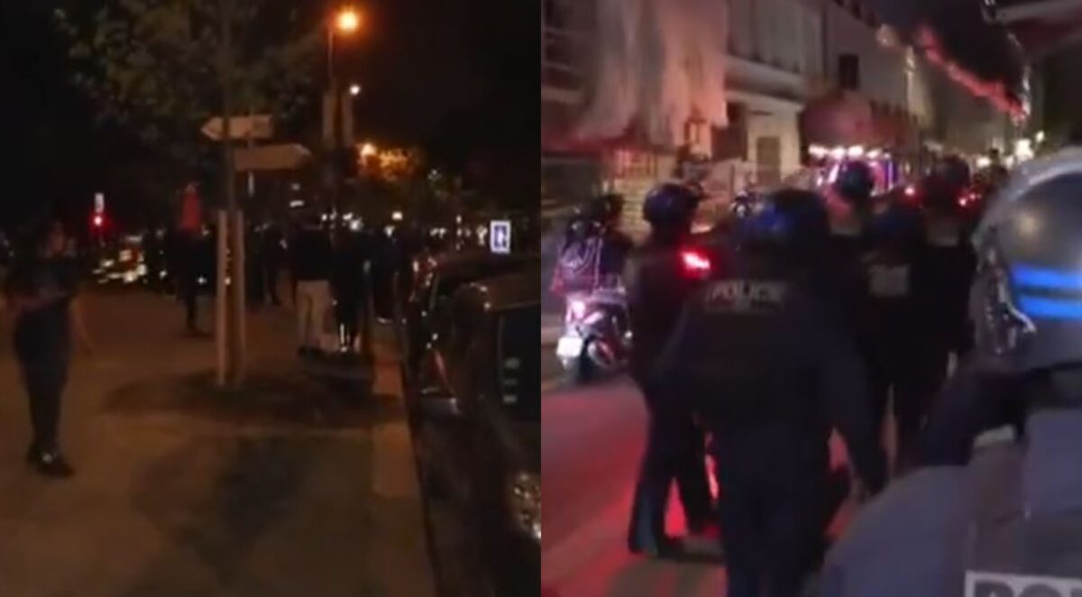 Χαμός στο Παρίσι με επεισόδια και τραυματισμούς μετά την πρόκριση της Παρί Σεν Ζερμέν (vid)