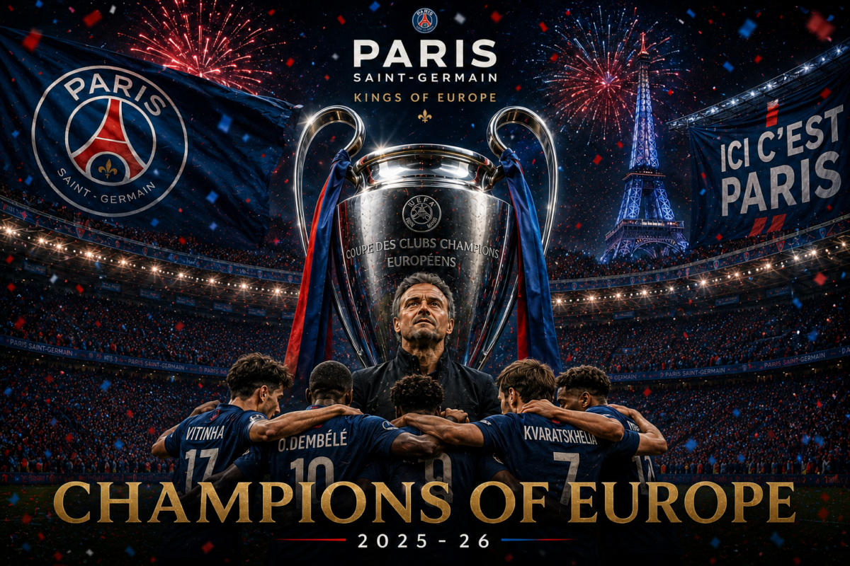 Η Παρί Σεν Ζερμέν κατέκτησε το Champions League / Sportal