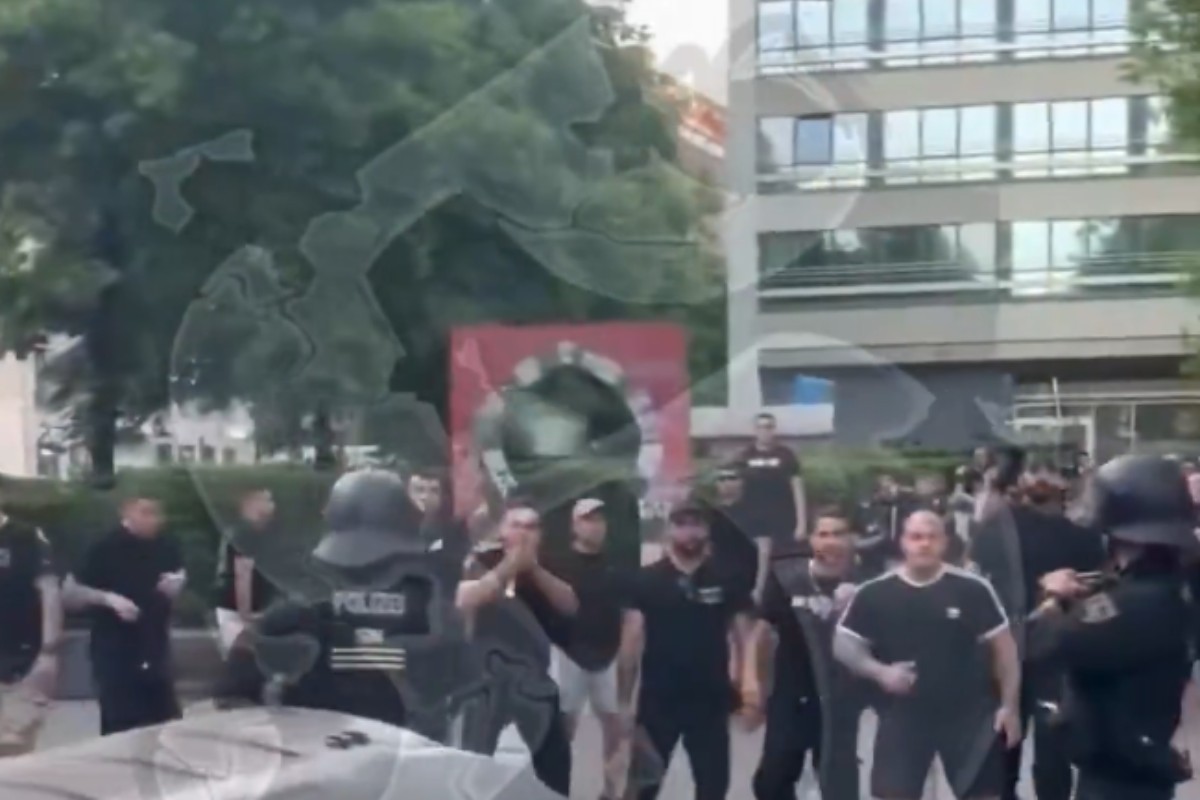 Επεισόδια στους δρόμους της Λειψίας ανάμεσα σε οπαδούς της Πάλας και της Ράγιο (vid)