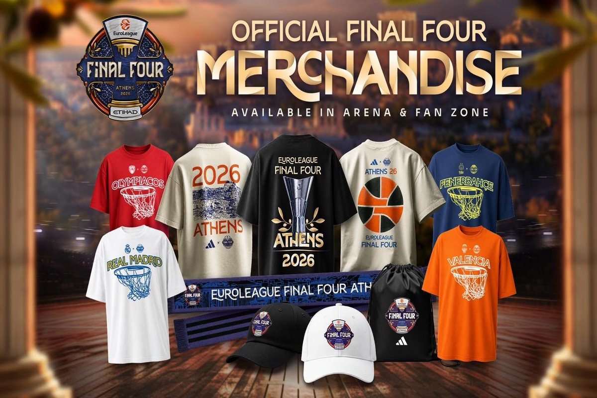 Αυτά είναι τα επίσημα t-shirt για το Final Four της Αθήνας