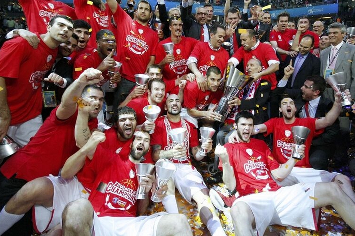 Ο Ολυμπιακός Πρωταθλητής Ευρώπης στο Final Four του 2012