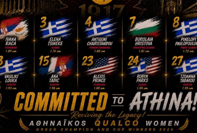Αθηναϊκός Qualco: «Ξεκινάμε για τα αστέρια, να μεγαλώσουμε το μπάσκετ γυναικών» (pic)