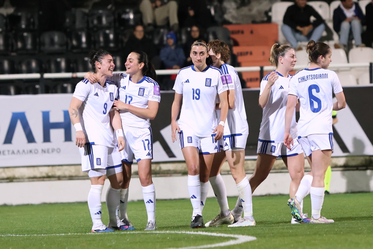 Απόλυτη με «4 στα 4» η Εθνική Γυναικών στη League C και τώρα playoffs για το Μουντιάλ
