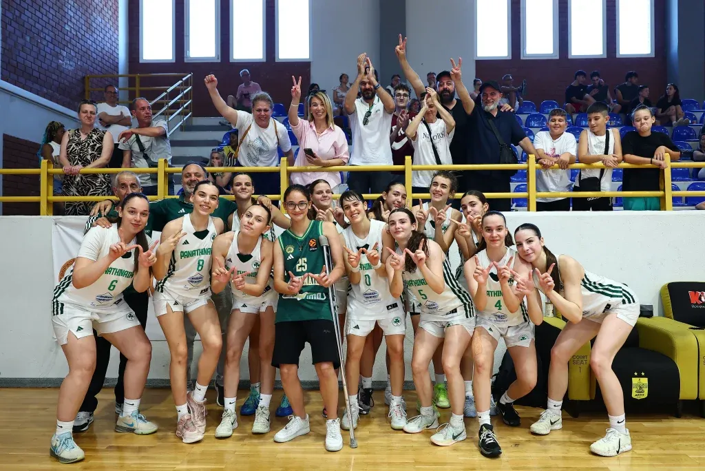 Πρωταθλητής στις κορασίδες ο Παναθηναϊκός για πέμπτη φορά στην ιστορία του!